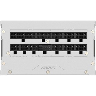 Gigabyte Aorus Elite P850W 850W Λευκό Τροφοδοτικό Υπολογιστή Full Modular 80 Plus Platinum