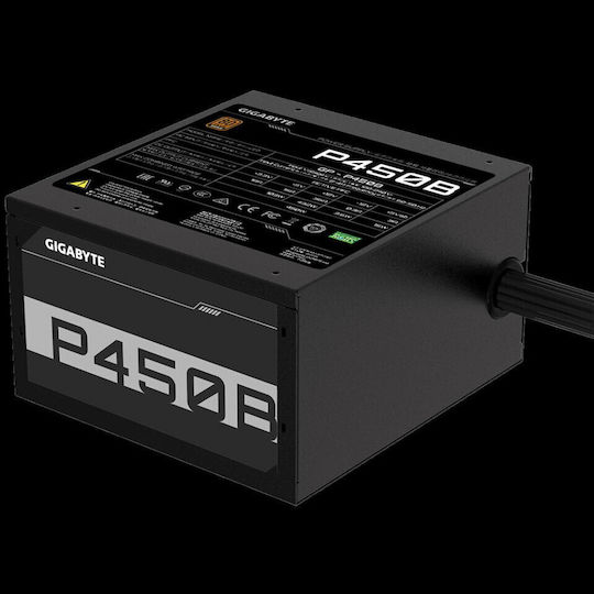 Gigabyte P450B 450W Μαύρο Τροφοδοτικό Υπολογιστή Full Wired 80 Plus Bronze