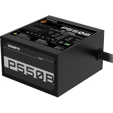 Gigabyte P550B 550W Μαύρο Τροφοδοτικό Υπολογιστή Full Wired 80 Plus Bronze