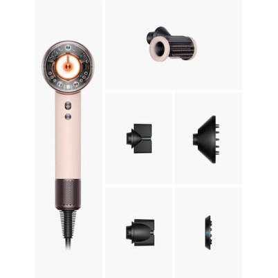 Dyson Supersonic Nural Επαγγελματικό Πιστολάκι Μαλλιών με Φυσούνα 1600W Ceramic Pink / Rose Gold