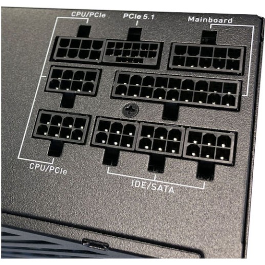 LC-Power Integrator Pro LC6750G-SI V3.1 750W Μαύρο Τροφοδοτικό Υπολογιστή Full Modular 80 Plus Gold