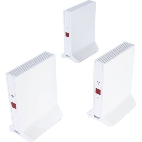AVM WiFi Mesh Network Access Point Wi‑Fi 6 Dual Band (2.4 & 5GHz) σε Τριπλό Kit