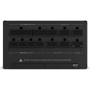 NZXT C1200 ATX 3.1 1200W Μαύρο Τροφοδοτικό Υπολογιστή Full Modular 80 Plus Gold