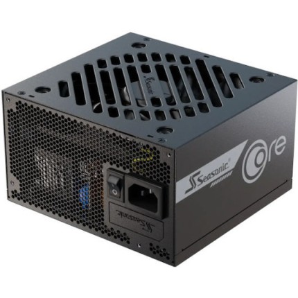 Seasonic Core GX ATX 3 (2024) 650W Μαύρο Τροφοδοτικό Υπολογιστή Full Modular 80 Plus Gold