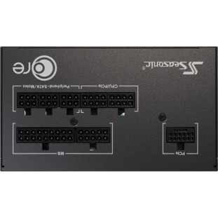 Seasonic Core GX ATX 3 (2024) 650W Μαύρο Τροφοδοτικό Υπολογιστή Full Modular 80 Plus Gold