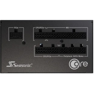 Seasonic Core GX ATX 3 (2024) 750W Μαύρο Τροφοδοτικό Υπολογιστή Full Modular 80 Plus Gold