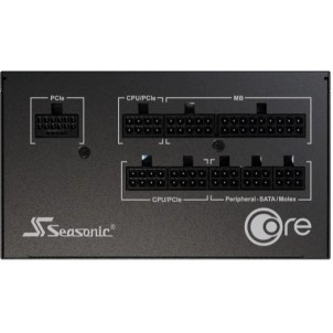 Seasonic Core GX ATX 3 (2024) 850W Μαύρο Τροφοδοτικό Υπολογιστή Full Modular 80 Plus Gold