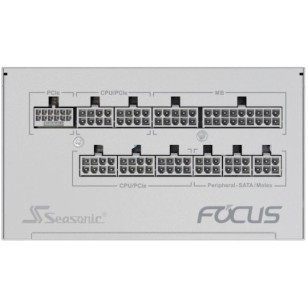 Seasonic Focus GX ATX3.1 2024 850W Λευκό Τροφοδοτικό Υπολογιστή Full Modular 80 Plus Gold
