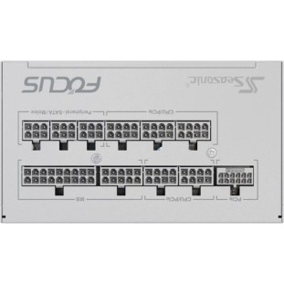 Seasonic Focus GX ATX3.1 2024 850W Λευκό Τροφοδοτικό Υπολογιστή Full Modular 80 Plus Gold