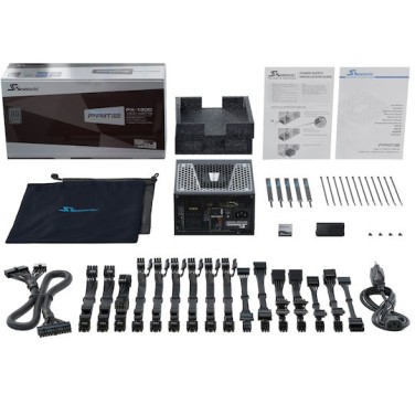 Seasonic Prime TX ATX 3.0 1300W Μαύρο Τροφοδοτικό Υπολογιστή Full Modular 80 Plus Titanium