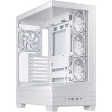 Asus A31 PLUS Gaming Midi Tower Κουτί Υπολογιστή με Πλαϊνό Παράθυρο και ARGB Φωτισμό Λευκό