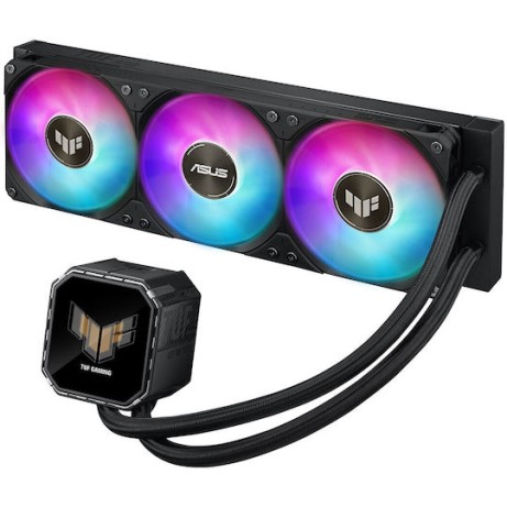 Asus TUF GAMING LC III 360 LCD Υδρόψυξη Επεξεργαστή Τριπλού Ανεμιστήρα 120mm για Socket AM4/AM5/1700/1200 με ARGB Φωτισμό