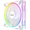Asus Prime MR120 Reverse Case Fan με ARGB Φωτισμό και Σύνδεση 4-Pin PWM Λευκό