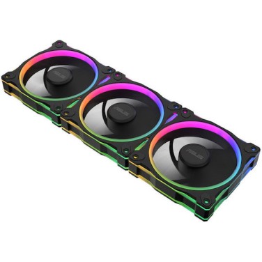 Asus Prime MR120 Reverse Case Fan με ARGB Φωτισμό και Σύνδεση 4-Pin PWM 3τμχ