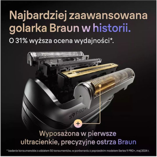 Braun 9615S Ξυριστική Μηχανή Προσώπου Επαναφορτιζόμενη