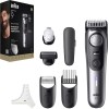 Braun Series 9 Επαναφορτιζόμενη Κουρευτική Μηχανή Ασημί BT9520