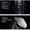 Braun Series 9 Επαναφορτιζόμενη Κουρευτική Μηχανή Ασημί BT9520
