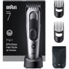 Braun Series 7 Επαναφορτιζόμενη Κουρευτική Μηχανή Γκρι HC7590