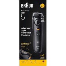 Braun Επαναφορτιζόμενη Κουρευτική Μηχανή Μαύρη BT5520