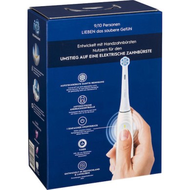 Oral-B iO Series 2 Ηλεκτρική Οδοντόβουρτσα με Αισθητήρα Πίεσης και Θήκη Ταξιδίου Calm Pink