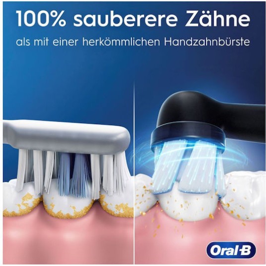 Oral-B Io Series 2 Ηλεκτρική Οδοντόβουρτσα με Θήκη Ταξιδίου Μαύρη