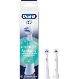 Oral-B iO Interdental Care Ανταλλακτικές Κεφαλές για Ηλεκτρική Οδοντόβουρτσα 2τμχ
