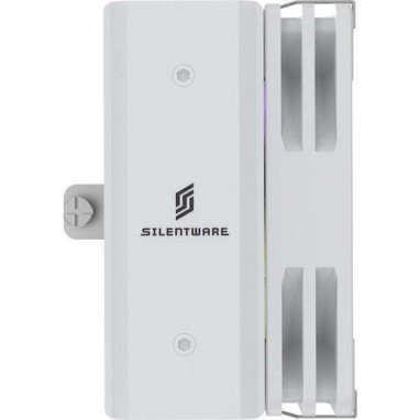 Silentware Bora Ψύκτρα Επεξεργαστή για Socket AM4/AM5/1200/115x/1700 με RGB Φωτισμό Λευκή
