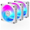 Gigabyte AORUS EZ CHAIN Case Fan 120mm με Λευκό Φωτισμό Λευκό