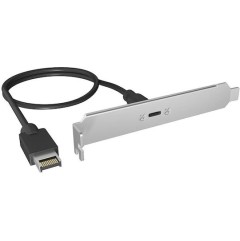 Icybox Ib-ac553 Usb Type-c 3.2 Gen2x2 Back Panel Internal Usb Type-e Connector