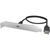 Icybox Ib-ac553 Usb Type-c 3.2 Gen2x2 Back Panel Internal Usb Type-e Connector