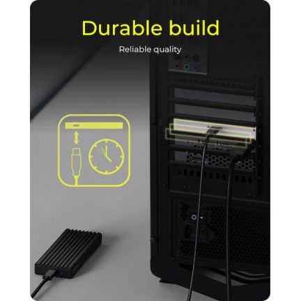 Icybox Ib-ac553 Usb Type-c 3.2 Gen2x2 Back Panel Internal Usb Type-e Connector