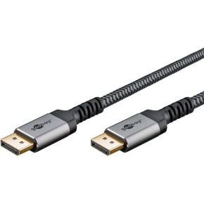 Goobay Cable DisplayPort male - DisplayPort male 3m Γκρι (75681)