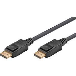 Goobay Cable DisplayPort male - DisplayPort male 2m Μαύρο (74748)