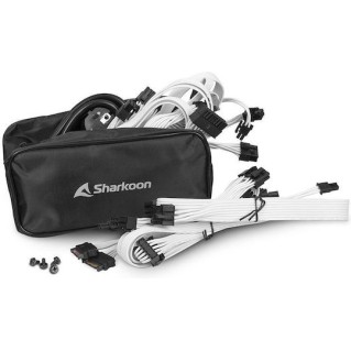 Sharkoon Rebel P30 White 1000W Λευκό Τροφοδοτικό Υπολογιστή Full Modular 80 Plus Gold