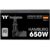 Thermaltake Hamburg 650W Μαύρο Τροφοδοτικό Υπολογιστή Full Wired