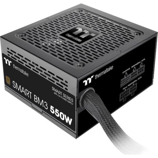 Thermaltake Smart BM3 550W Μαύρο Τροφοδοτικό Υπολογιστή Semi Modular 80 Plus Bronze