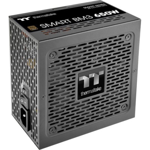 Thermaltake Smart BM3 650W Μαύρο Τροφοδοτικό Υπολογιστή Semi Modular 80 Plus Bronze
