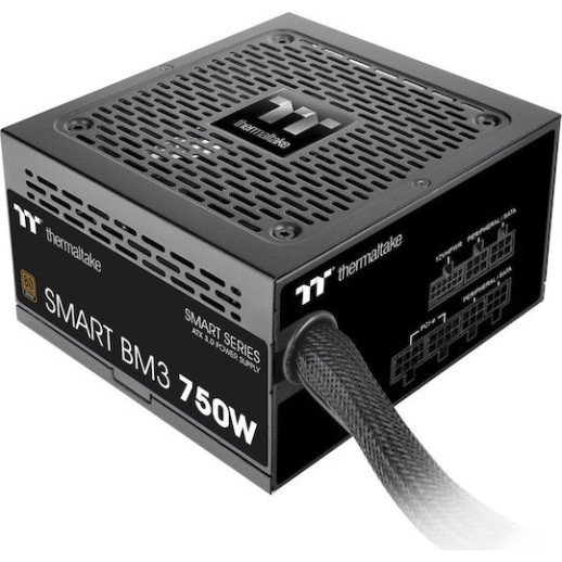 Thermaltake Smart BM3 750W Μαύρο Τροφοδοτικό Υπολογιστή Semi Modular 80 Plus Bronze