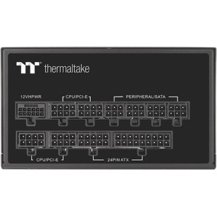 Thermaltake ToughPower GF3 1000W Μαύρο Τροφοδοτικό Υπολογιστή Full Modular 80 Plus Gold