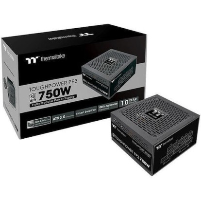 Thermaltake Toughpower PF3 750W Μαύρο Τροφοδοτικό Υπολογιστή Full Modular 80 Plus Platinum