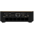 Sapphire Mini Pc Sapphire Edge Ai 370 Amd Ryzen Ai 9 Hx 370 2.5 Gigabit Black Gold 117x111x30mm
