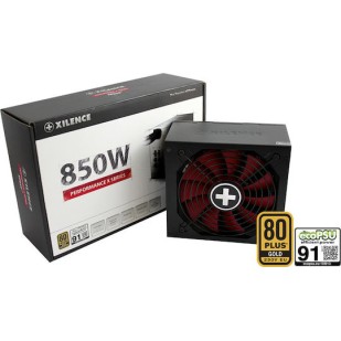 Xilence XN240 XP850R10 850W Μαύρο Τροφοδοτικό Υπολογιστή Full Wired 80 Plus Bronze