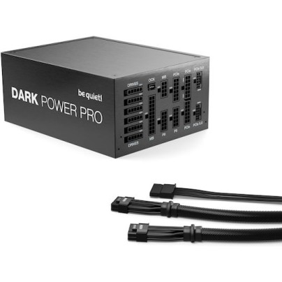 Be Quiet Dark Power Pro 13 1300W Μαύρο Τροφοδοτικό Υπολογιστή Full Modular 80 Plus Titanium