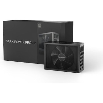 Be Quiet Dark Power Pro 13 1600W Μαύρο Τροφοδοτικό Υπολογιστή Full Modular 80 Plus Titanium