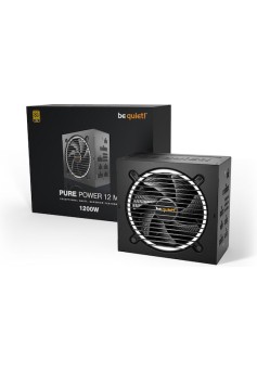 Be Quiet Pure Power 12 M 1200W Μαύρο Τροφοδοτικό Υπολογιστή Full Modular 80 Plus Gold