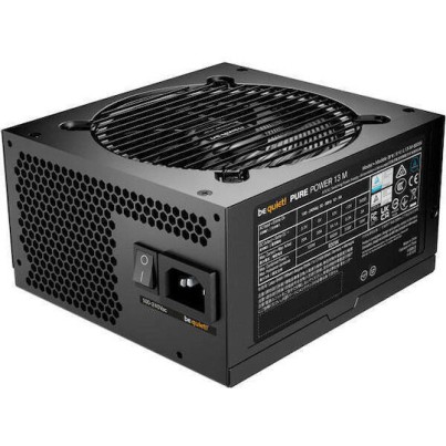 Be Quiet Pure Power 13 M 650W Μαύρο Τροφοδοτικό Υπολογιστή Full Modular 80 Plus Gold