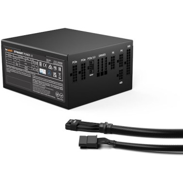 Be Quiet Straight Power 12 1000W Μαύρο Τροφοδοτικό Υπολογιστή Full Modular 80 Plus Platinum