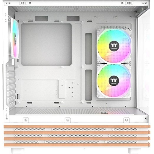 Thermaltake View 270 Plus WS ARGB Gaming Midi Tower Κουτί Υπολογιστή με Πλαϊνό Παράθυρο Snow