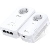 TP-LINK TL-WPA1300P KIT v3 Powerline Διπλό για Ασύρματη Σύνδεση Wi‑Fi 5 με Passthrough Πρίζα και 3 Θύρες Gigabit Ethernet