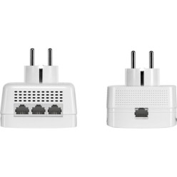 TP-LINK TL-WPA1300P KIT v3 Powerline Διπλό για Ασύρματη Σύνδεση Wi‑Fi 5 με Passthrough Πρίζα και 3 Θύρες Gigabit Ethernet
